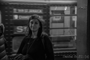 Girl And Vintage M Train